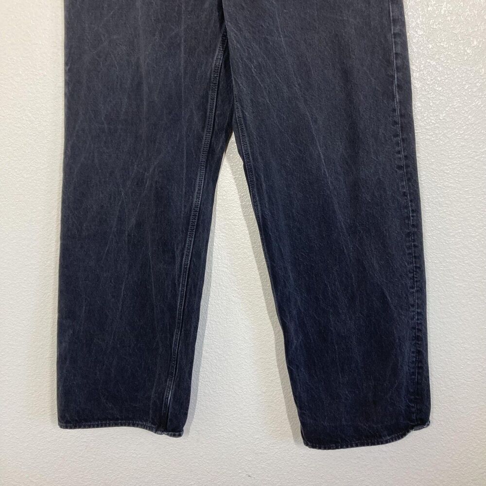 G-Star RAW Skater Jeans  33x32 Black Denim Stray Ultra High Straight Hip Hop - Picture 4 of 16